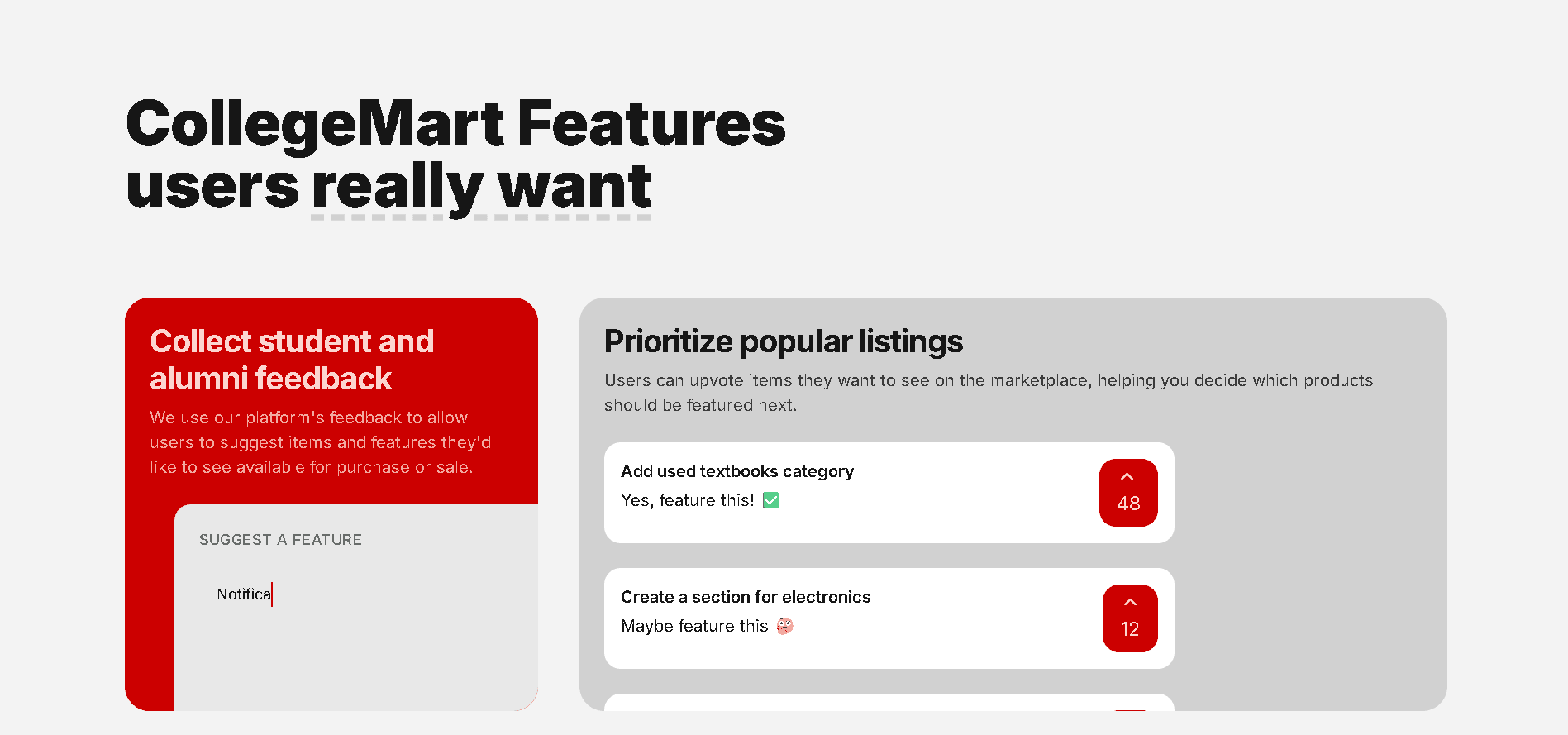 Services page